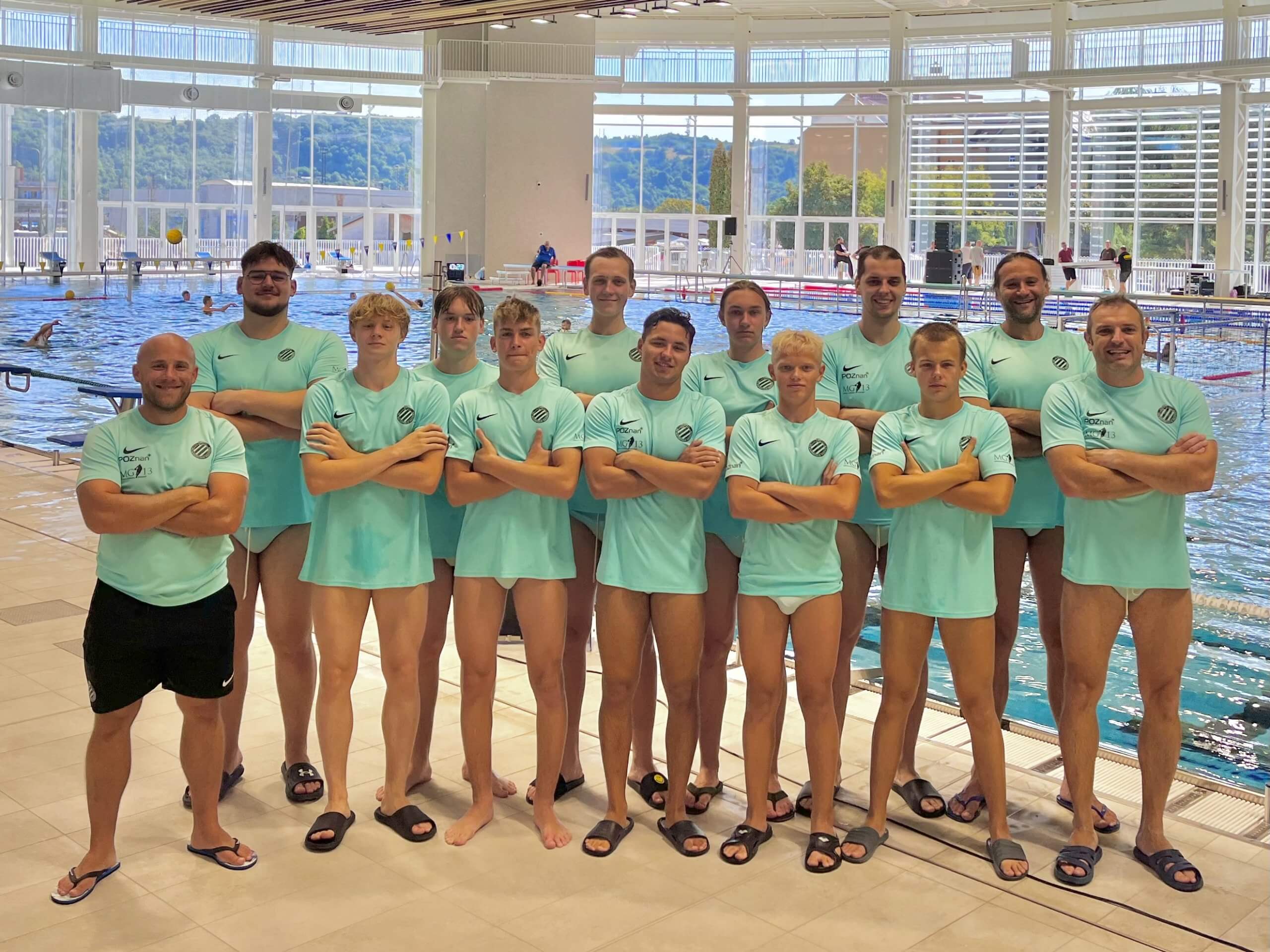 Drużyna seniorów Waterpolo Poznań 2025